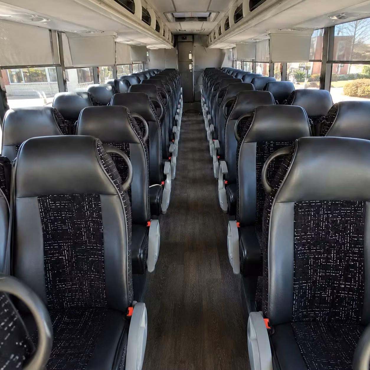 fall river charter bus interior