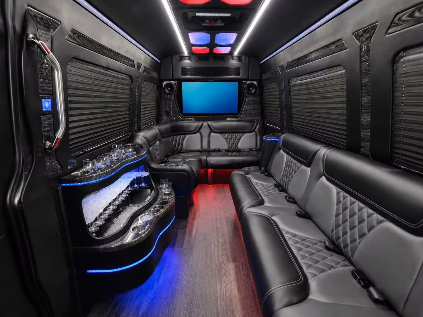 team building and off site corporate retreat transportation